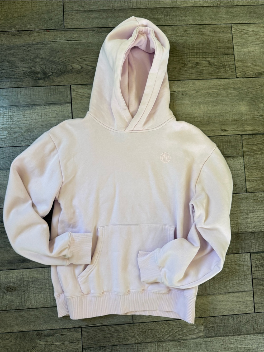 Ninth Hall Women's Pastel Pink Pullover Hoodie
